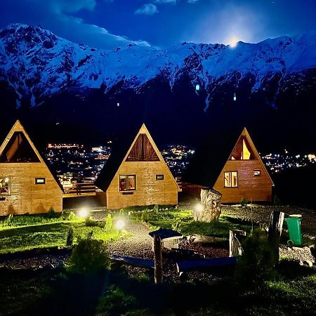 Little Wood House Gergeti Villa Kazbegi Eksteriør billede