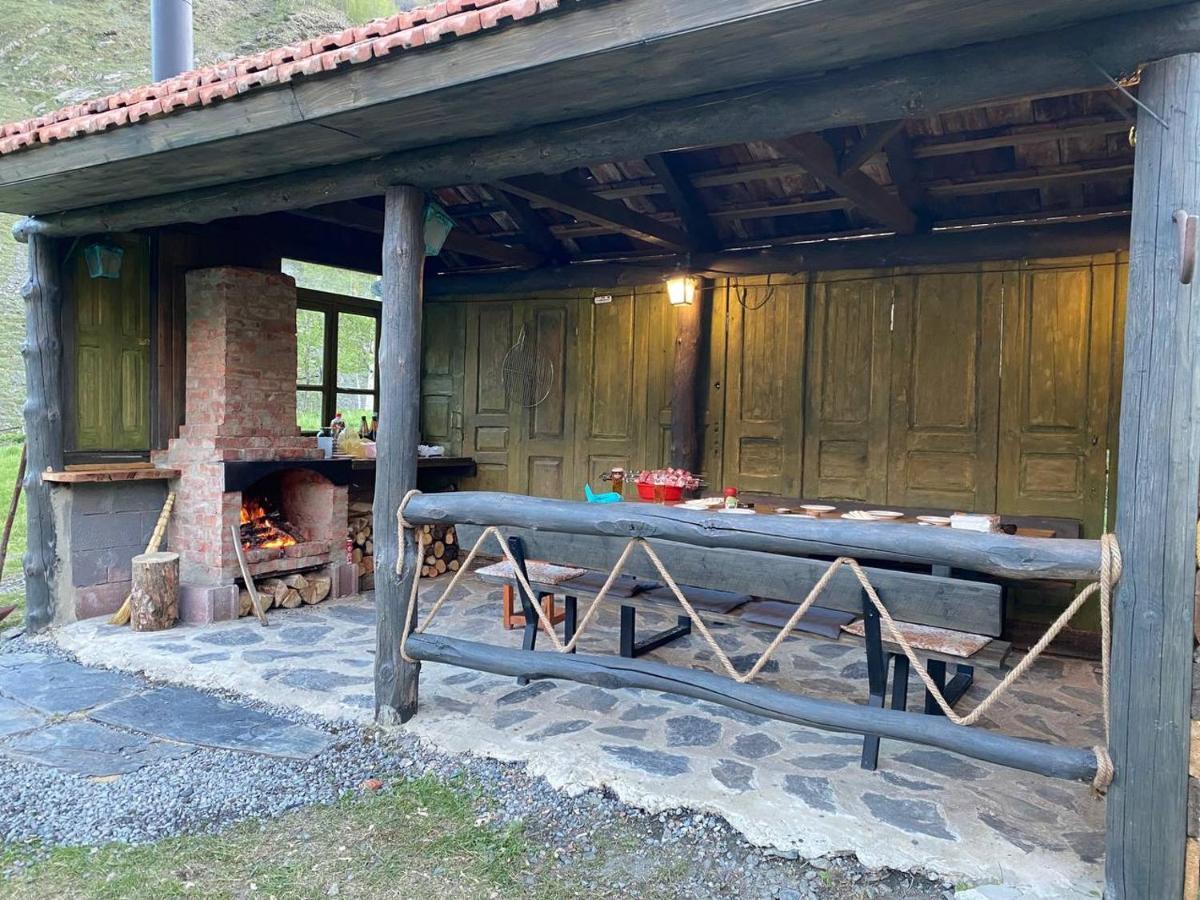 Little Wood House Gergeti Villa Kazbegi Eksteriør billede