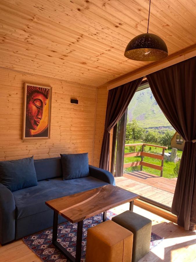 Little Wood House Gergeti Villa Kazbegi Eksteriør billede