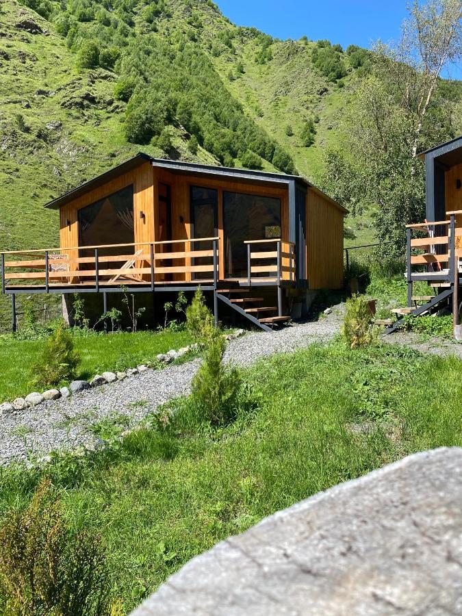 Little Wood House Gergeti Villa Kazbegi Eksteriør billede